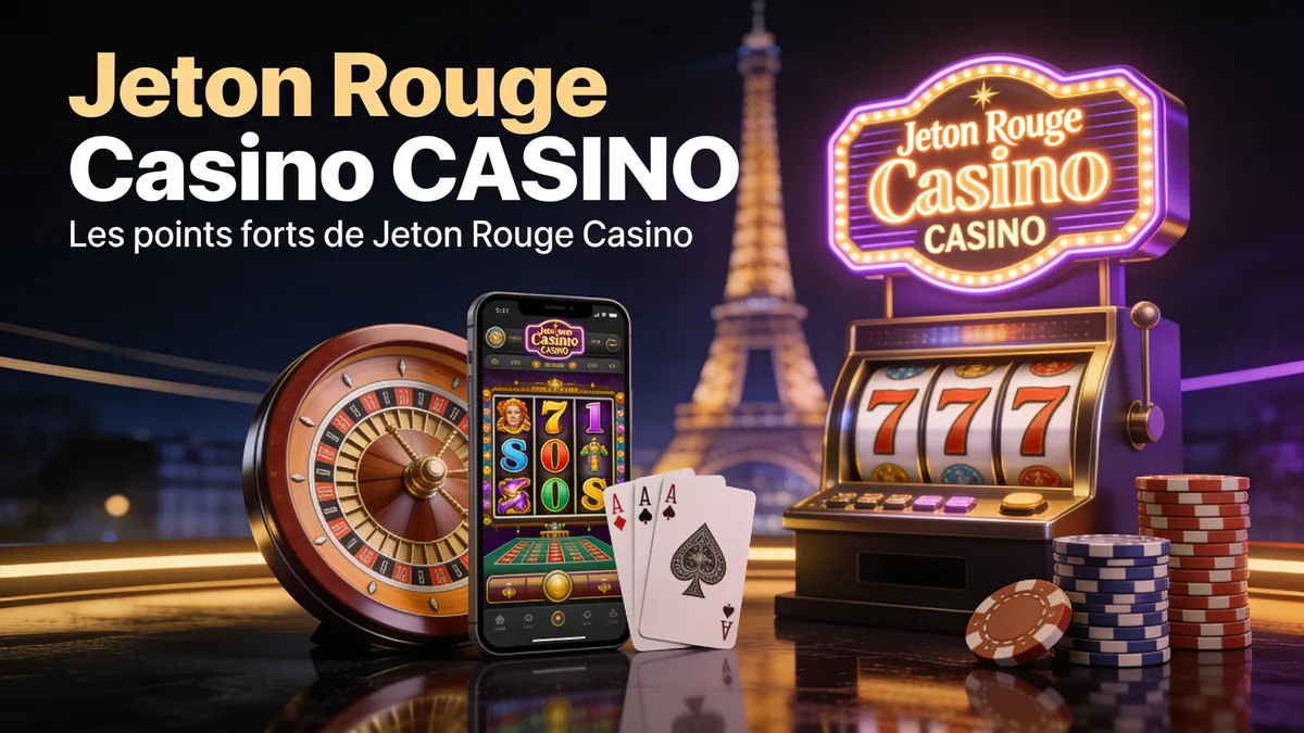 jeton rouge casino en France — Les points forts de Jeton Rouge Casino
